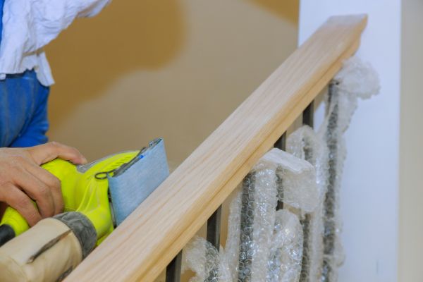 Handrail Sanding in Nashua