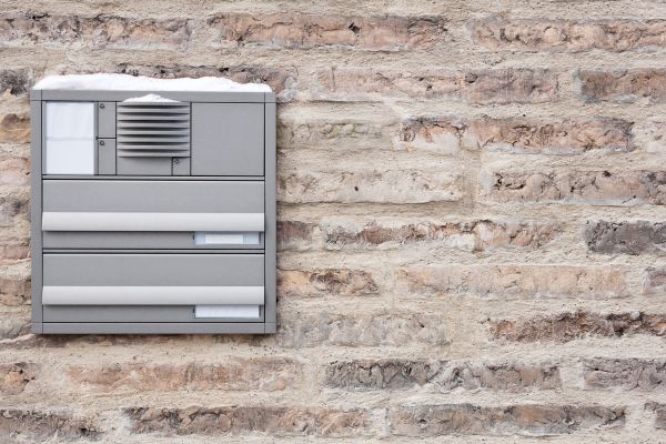 Wall Mailbox Installation